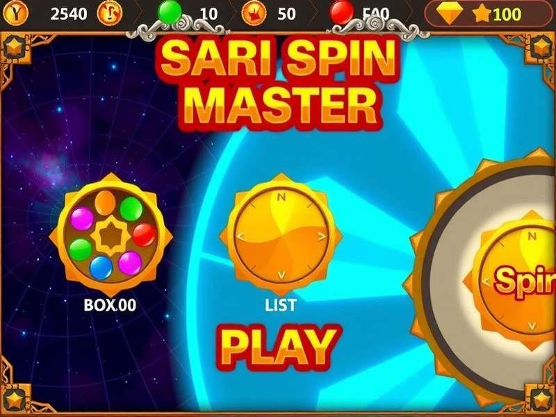 Sari Spin Master Game Screenshot